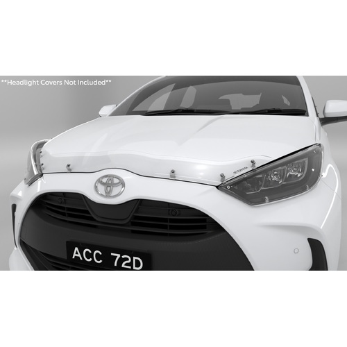 Genuine Toyota Yaris Hatch Bonnet Protector May 20 - On PZQ1552080