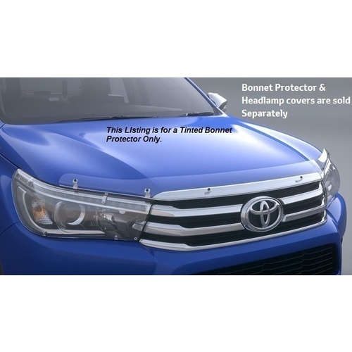 Genuine Toyota Hilux Bonnet Protector Tinted Jul 2015 Onwards PZQ15-89310