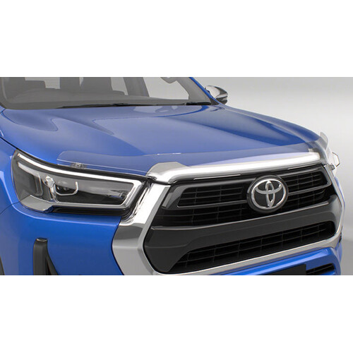 Genuine Toyota Hilux Widebody Clear Bonnet Protector Jun 20 - On PZQ1589320