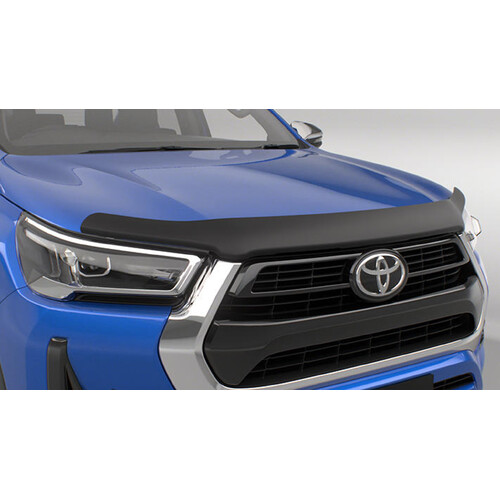 Genuine Toyota Hilux Widebody Matte Black Bonnet Protector June 20 - On PZQ1589340