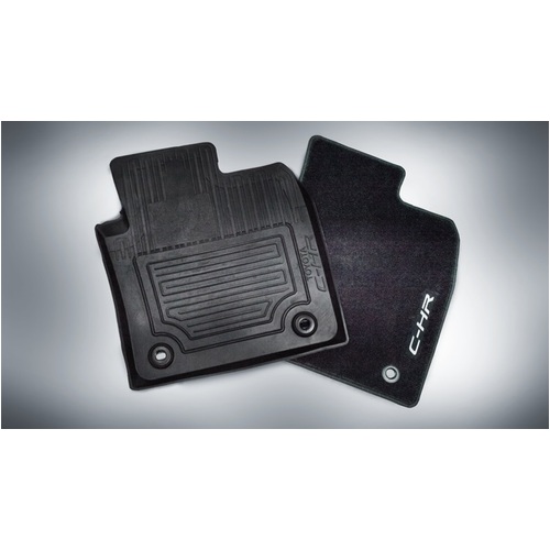 Genuine Toyota C-HR AWD Carpet Mat Set Dec 16 - On PZQ2012320