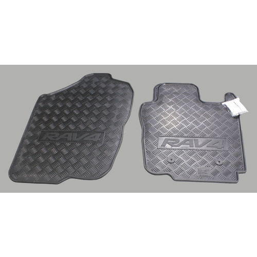 Genuine Toyota Rav4 Front Rubber Floor Mats Nov 2005 Dec 2012