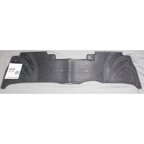 Genuine Toyota Land Cruiser 200 2nd Row Rubber Mat Sep 07 - Jul 15 PZQ2060190
