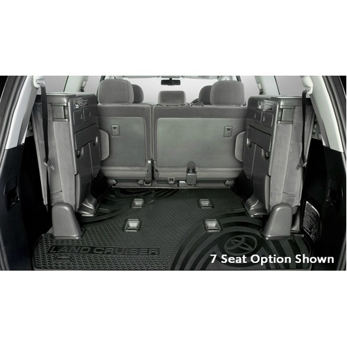 Genuine Toyota Land Cruiser 200 GX 5 Seat Rubber Cargo Mat Jan 12 - Mar 21 PZQ2060420