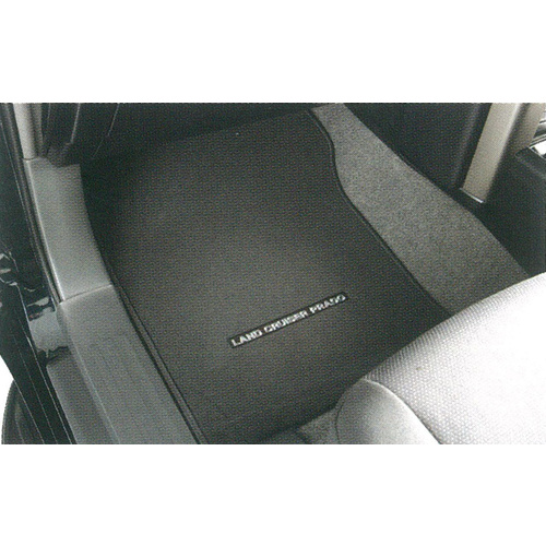 Genuine Toyota Prado Black Carpet Floormats Aug 2013, 2014 2015 PZQ2060470BK