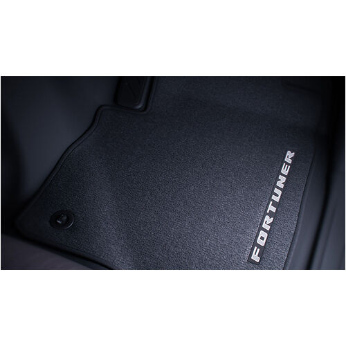Genuine Toyota Fortuner Front And Rear Carpet Mat Set - Auto - Aug 15 - On PZQ2089230