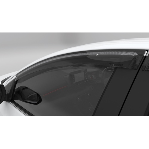 Genuine Toyota Yaris Hatch Slimline Weatherhields Set  May 20 - On PZQ2152050 