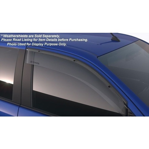 Genuine Toyota Hilux Single/Extra Cab Weathershield LH Jul 2015 On PZQ21-89020