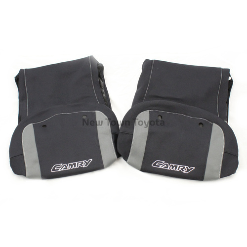 Genuine Toyota Camry ASV50 Front Vest Type Seat Covers Oct 2011 On PZQ22-33150
