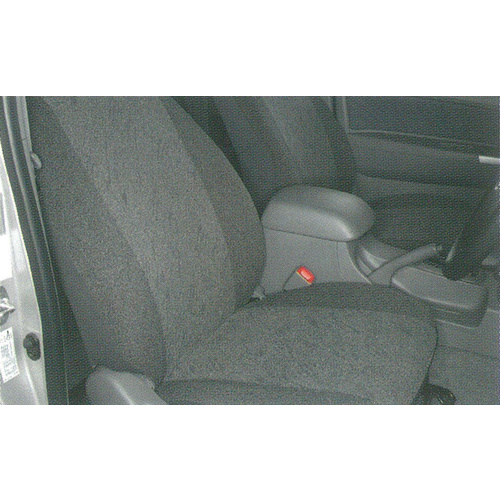 Toyota Hilux Front Seat Covers 60/40 Split Grey Aug 2008 -Jun 2011 PZQ22-89090