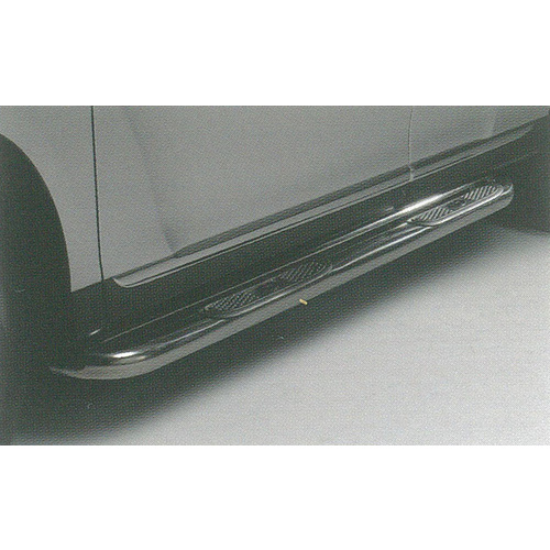 NLA Genuine Toyota Kluger Side Steps Stainless Steel Jul 2010 - Nov 2013 PZQ44-48025